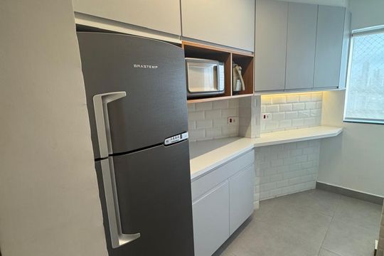 Cozinha de apartamento à venda com 2 quartos, 70m² em Água Rasa, São Paulo