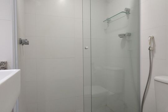 Banheiro Social de apartamento à venda com 3 quartos, 105m² em Jacarepaguá, Rio de Janeiro