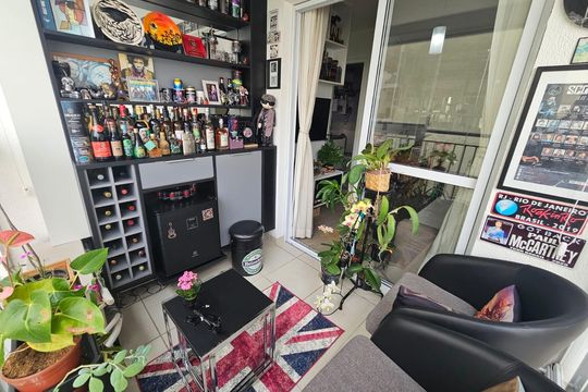 Varanda de apartamento para alugar com 2 quartos, 51m² em Saúde, São Paulo