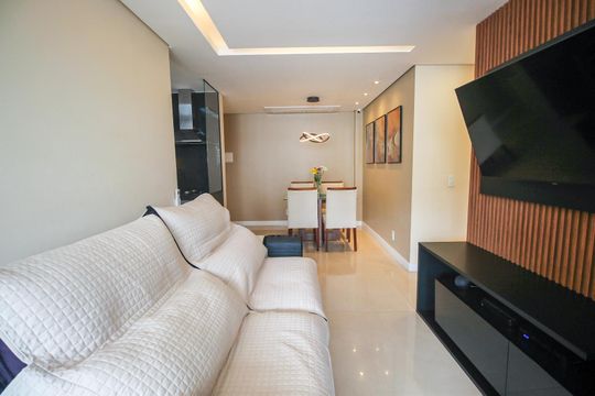 Sala de apartamento para alugar com 3 quartos, 89m² em Jardim Mirante, São Paulo