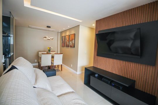 Sala de apartamento para alugar com 3 quartos, 89m² em Jardim Mirante, São Paulo