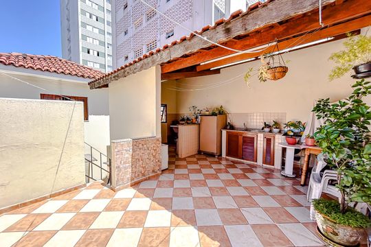 Área gourmet de casa à venda com 3 quartos, 147m² em Parque São Jorge, São Paulo