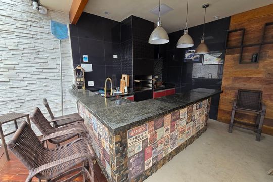 Churrasqueira de casa para alugar com 2 quartos, 300m² em Residencial San Diego, Cotia
