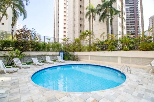 Área externa de apartamento à venda com 4 quartos, 170m² em Indianópolis, São Paulo