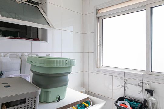 Área de Serviço de apartamento à venda com 3 quartos, 64m² em Vila Marieta, São Paulo