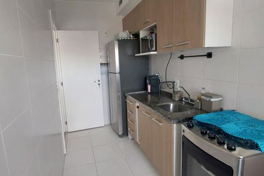 Cozinha de apartamento à venda com 1 quarto, 40m² em Umuarama, Osasco