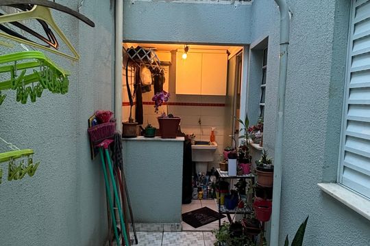 Área de Serviço de apartamento à venda com 2 quartos, 68m² em Vila Cecilia Maria, Santo André