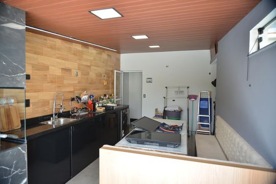 Área gourmet de apartamento à venda com 2 quartos, 112m² em Jardim Cristiane, Santo André
