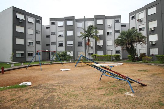Área comum - Playground de apartamento à venda com 1 quarto, 41m² em Jardim Itu, Porto Alegre