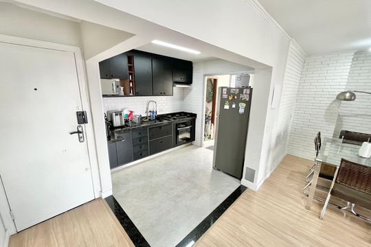 Cozinha de apartamento à venda com 3 quartos, 80m² em Lauzane Paulista, São Paulo