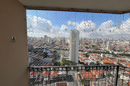 Varanda da Sala de apartamento à venda com 3 quartos, 80m² em Lauzane Paulista, São Paulo