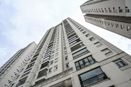 Fachada de apartamento à venda com 3 quartos, 70m² em Jardim Parque Morumbi, São Paulo