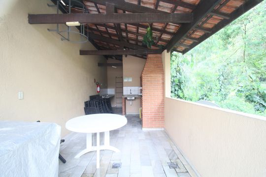 Área comum - Churrasqueira de casa de condomínio à venda com 3 quartos, 144m² em Jardim Maria Duarte, São Paulo