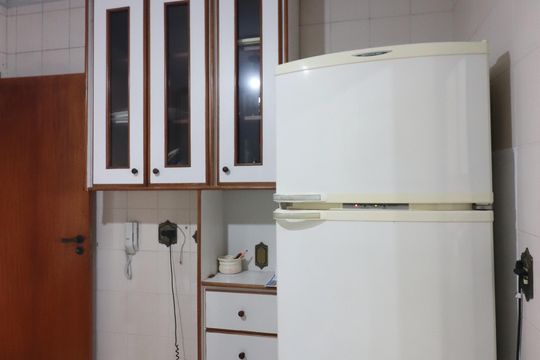 Cozinha  de apartamento à venda com 3 quartos, 97m² em Baeta Neves, São Bernardo do Campo