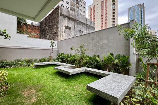 Área comum de kitnet/studio à venda com 1 quarto, 27m² em Pinheiros, São Paulo