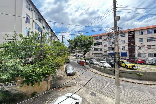 Vista do Quarto 2 de apartamento à venda com 3 quartos, 72m² em Pilares, Rio de Janeiro