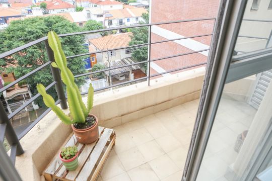 Sacada de apartamento à venda com 1 quarto, 44m² em Sumaré, São Paulo