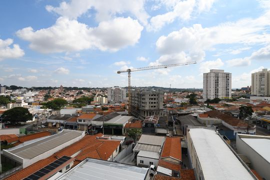 Quarto Suíte - Vista de apartamento à venda com 1 quarto, 58m² em Vila Nova, Campinas