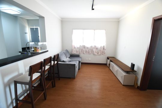 Sala de apartamento à venda com 1 quarto, 58m² em Vila Nova, Campinas