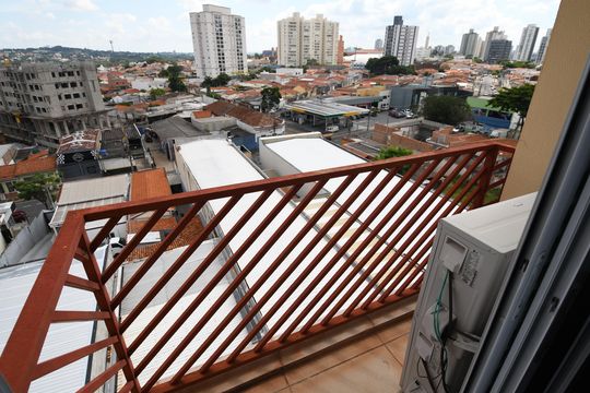 Quarto Suíte - Sacada de apartamento à venda com 1 quarto, 58m² em Vila Nova, Campinas