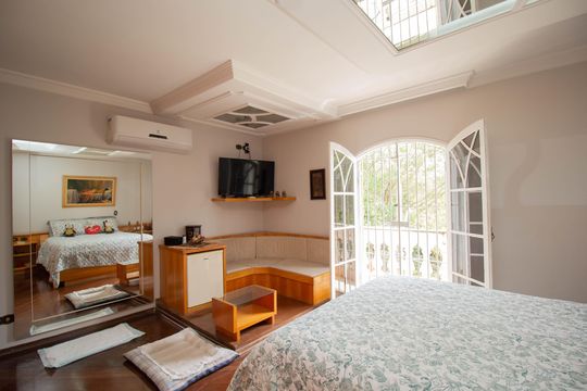Quarto 1 - Suíte 1 de casa de condomínio para alugar com 3 quartos, 150m² em Jardim Libano, São Paulo