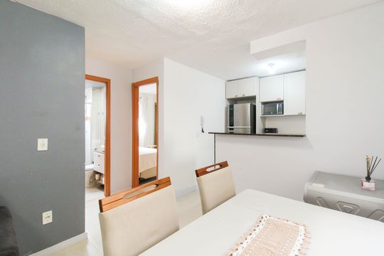 Sala de apartamento para alugar com 2 quartos, 42m² em São José, Canoas