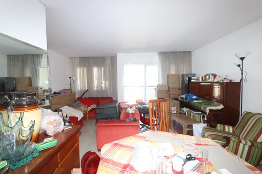 Sala de apartamento à venda com 2 quartos, 77m² em Vila Andrade, São Paulo