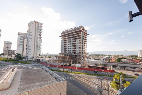 Vista da Varanda de kitnet/studio para alugar com 1 quarto, 40m² em Lavadouro de Areia, Taubaté