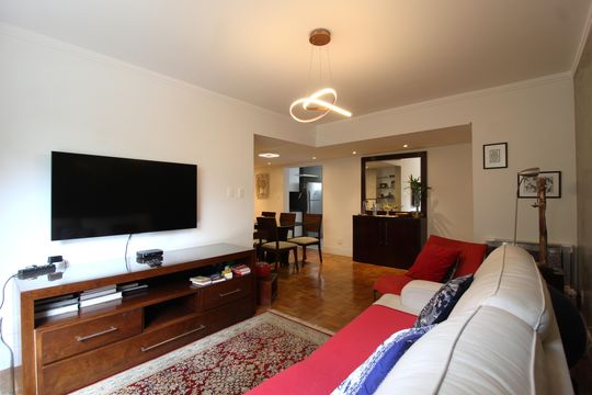 Sala de apartamento à venda com 3 quartos, 93m² em Moema, São Paulo