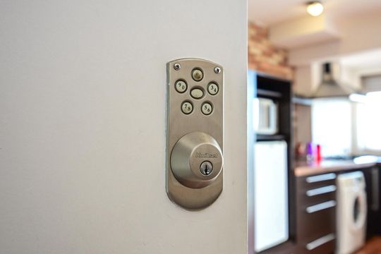 Fechadura Eletrônica de apartamento para alugar com 1 quarto, 58m² em Vila Andrade, São Paulo