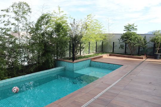 Piscina de casa de condomínio à venda com 4 quartos, 343m² em Residencial Burle Marx, Santana de Parnaíba