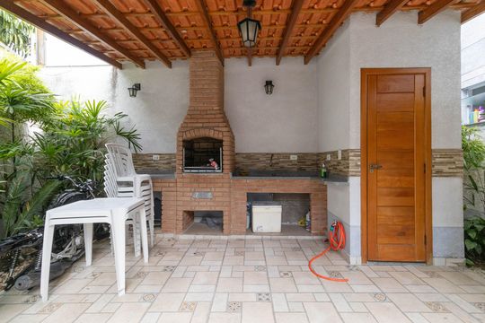 Área Comum - Churrasqueira de apartamento para alugar com 1 quarto, 34m² em Jardim Maringa, São Paulo