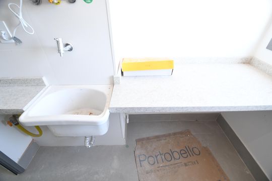 Área de Serviço de apartamento à venda com 3 quartos, 126m² em Cambuí, Campinas