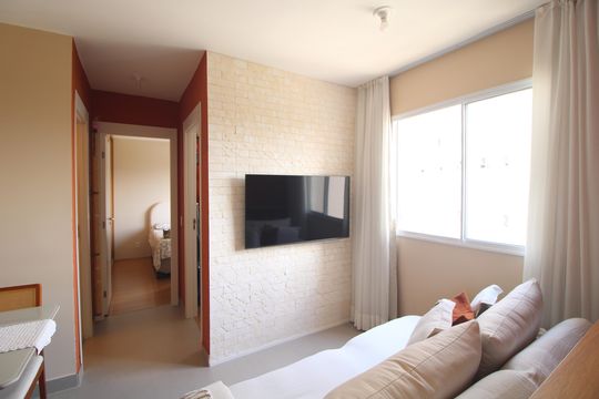 Sala de apartamento à venda com 2 quartos, 36m² em Usina Piratininga, São Paulo
