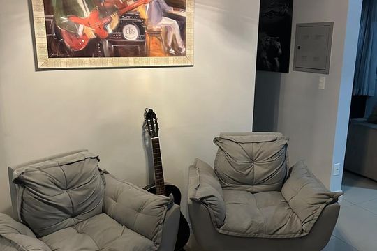 Sala de apartamento à venda com 3 quartos, 75m² em Cavalhada, Porto Alegre