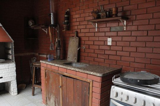 Área gourmet de casa de condomínio para alugar com 4 quartos, 200m² em Itanhangá, Rio de Janeiro