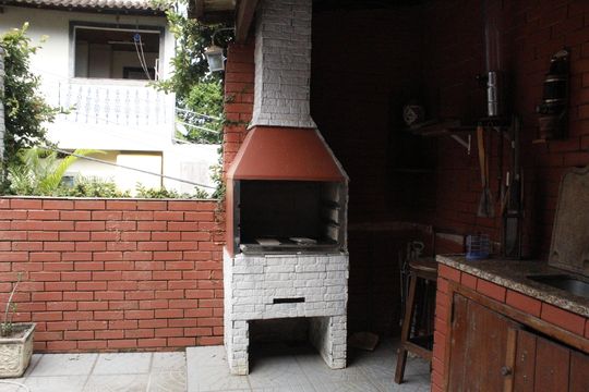 Área gourmet de casa de condomínio para alugar com 4 quartos, 200m² em Itanhangá, Rio de Janeiro