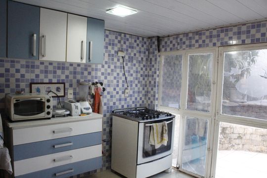 Cozinha de casa de condomínio para alugar com 4 quartos, 200m² em Itanhangá, Rio de Janeiro