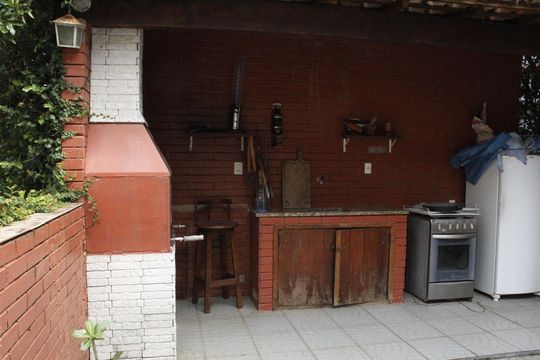 Área gourmet de casa de condomínio para alugar com 4 quartos, 200m² em Itanhangá, Rio de Janeiro
