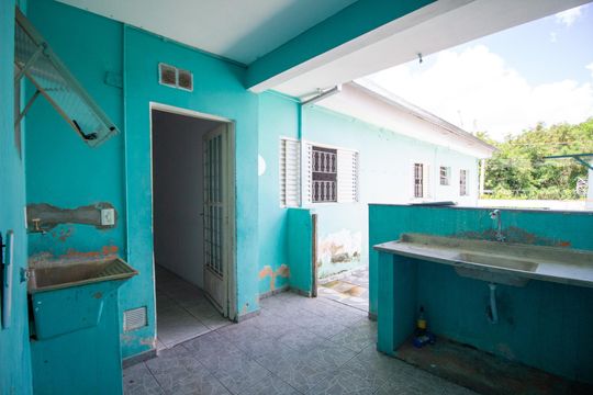 Área de Serviço de casa para alugar com 2 quartos, 80m² em Jardim Sao Guilherme, Sorocaba