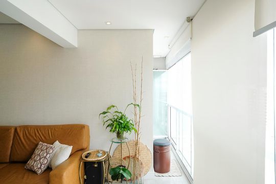 Varanda de apartamento à venda com 2 quartos, 64m² em Osvaldo Cruz, São Caetano do Sul