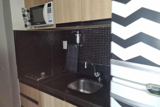 Cozinha de apartamento à venda com 1 quarto, 40m² em Jacarepaguá, Rio de Janeiro