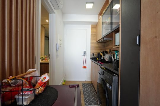 Cozinha de kitnet/studio à venda com 1 quarto, 22m² em Vila Mariana, São Paulo