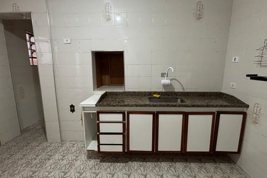 Cozinha de casa para alugar com 2 quartos, 120m² em Parque das Nações, Santo André