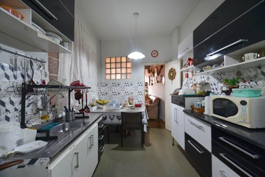 Cozinha de apartamento à venda com 3 quartos, 114m² em Centro, Belo Horizonte