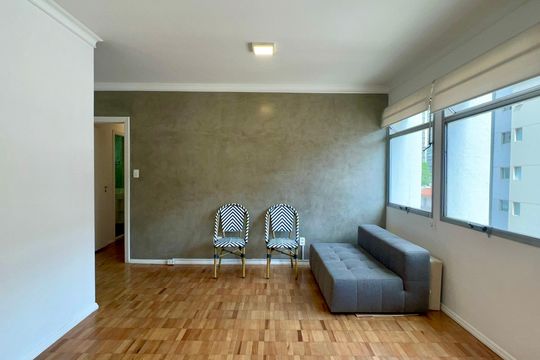 Sala de apartamento à venda com 2 quartos, 120m² em Pinheiros, São Paulo