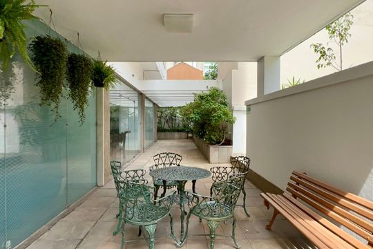 Área comum de apartamento à venda com 2 quartos, 120m² em Pinheiros, São Paulo