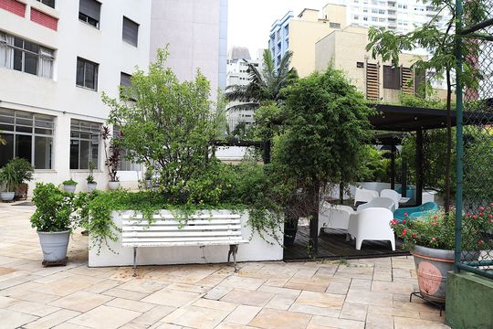 Área comum de apartamento à venda com 4 quartos, 130m² em Bela Vista, São Paulo