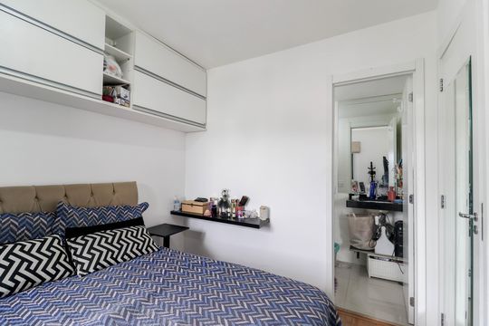Suíte de apartamento à venda com 1 quarto, 29m² em Jardim Mirante, São Paulo