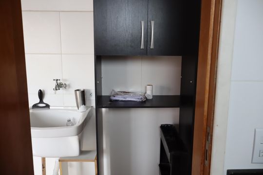 Banheiro de apartamento à venda com 2 quartos, 39m² em Vila Nova York, São Paulo